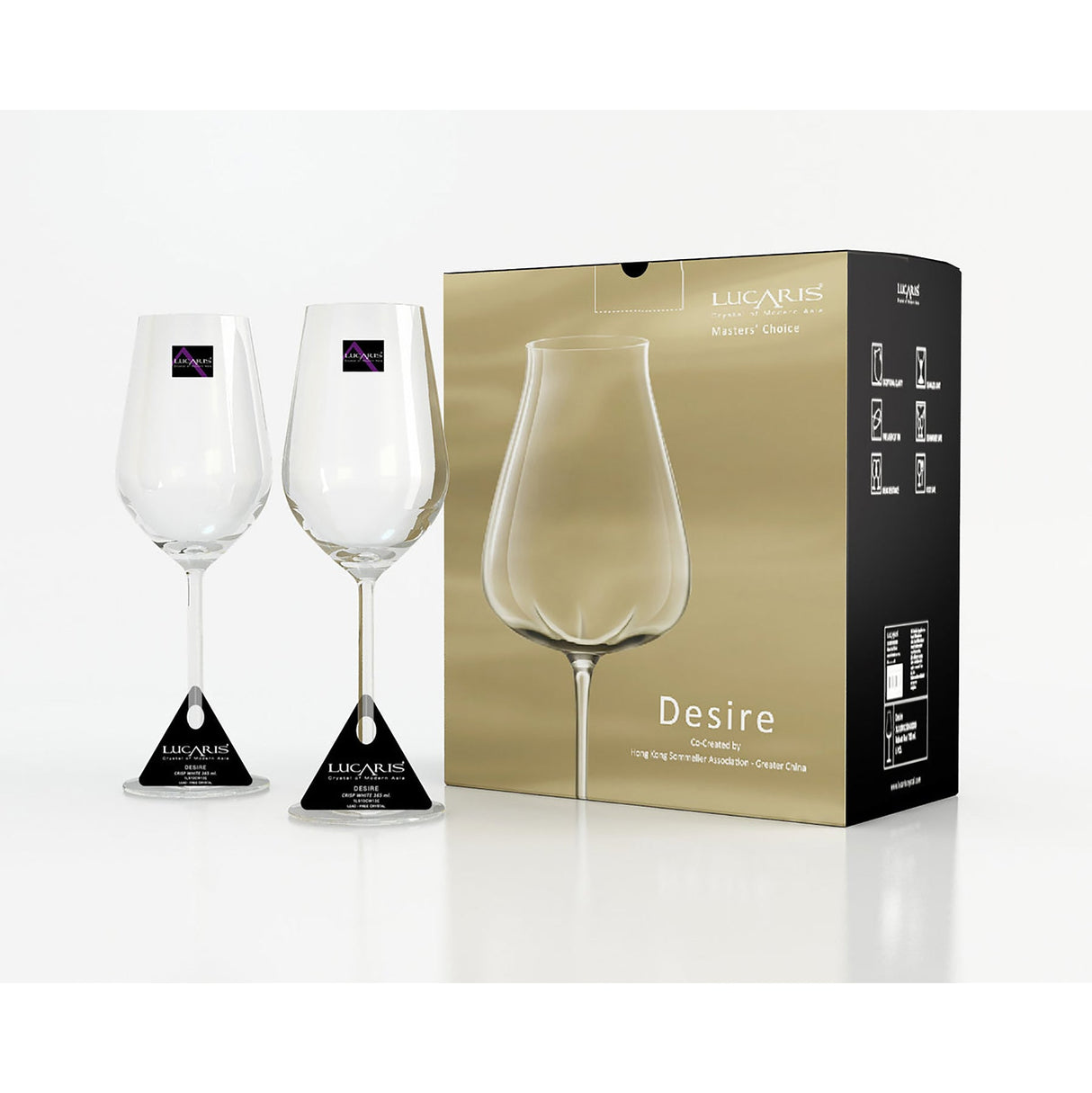 Desire Crisp White Wine Glass 365ml (Set of 2)