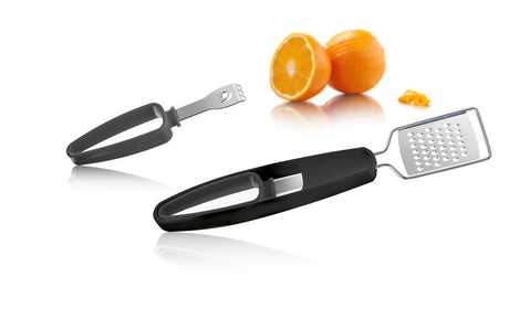 Citrus Grater & Zester - Dark Grey