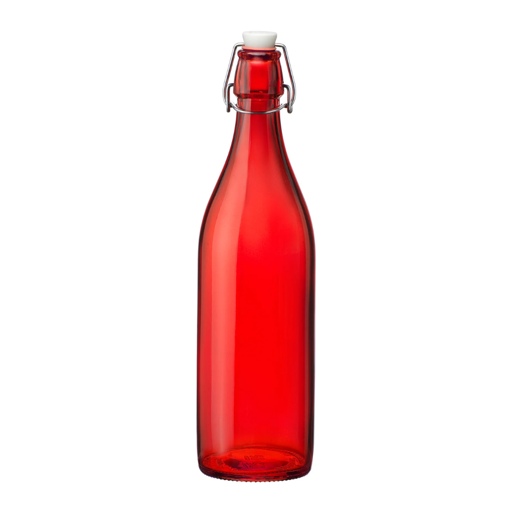 Giara Swing Bottle 1000ml - Red (Set of 2)