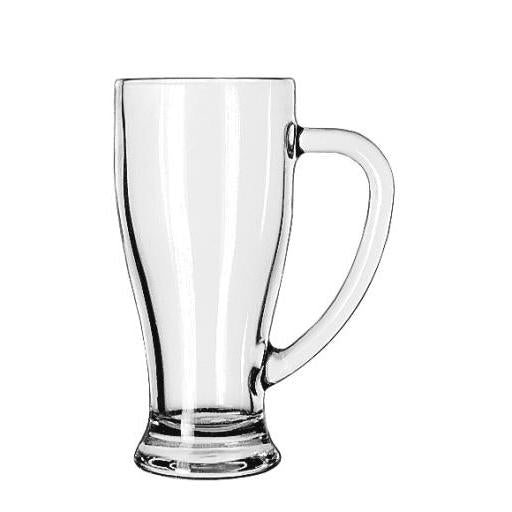 Clear Glass Cafe Mug 14oz | 414ml