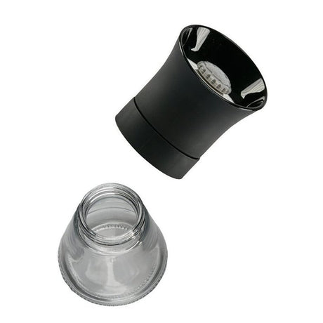 Herbs & Spices Ceramic Grinder 12.6cm - Black Plastic