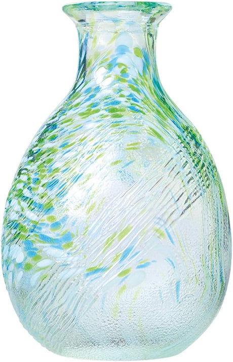 手工製作 250ML 綠玻璃水瓶及配套清酒杯