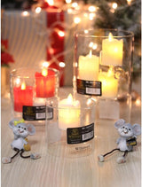 Glass Candle Holder for 1 Tea Light