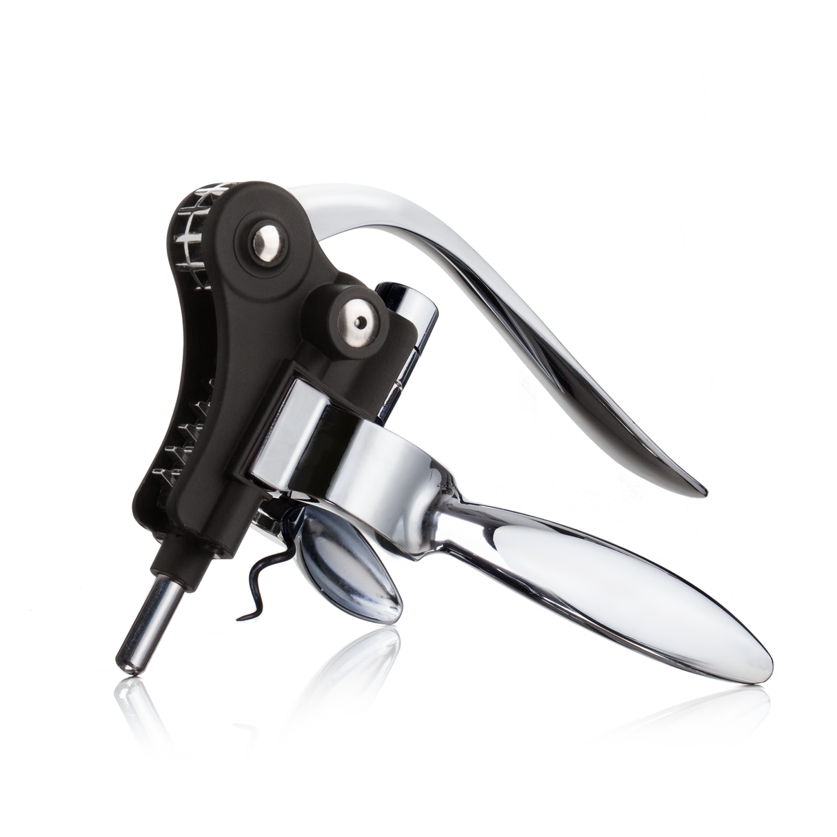 Horizontal Lever Corkscrew - Black