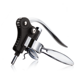 Horizontal Lever Corkscrew - Black