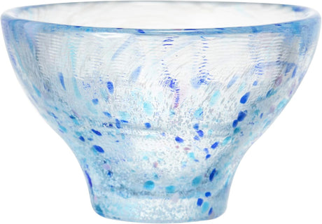 手工製作 250 毫升藍色玻璃瓶及配套清酒杯