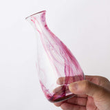 Handmade Sake Cup & Carafe Set - Pink