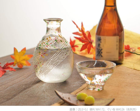 手工製作 250 毫升琥珀水瓶及配套清酒杯