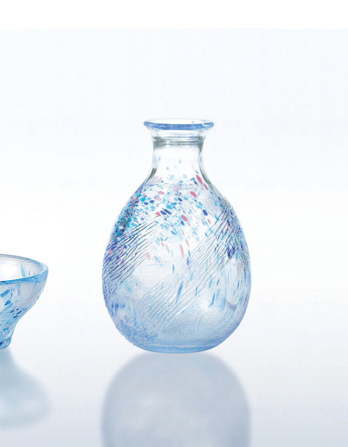 Handmade Sake Carafe 250ml - Blue