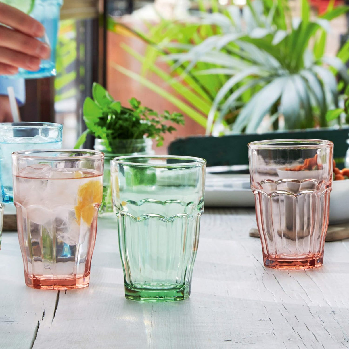 Rock Bar Long Drink 370ml - Peach (Set of 6)