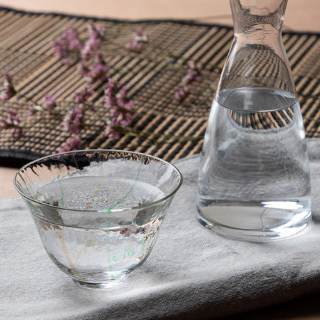 清酒玻璃杯（綠色）90ml