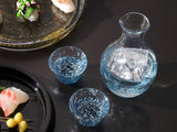 Handmade Sake Cup & Carafe Set - Blue