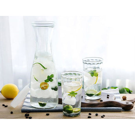 帶蓋花朵果汁瓶 - 1000ML（2 件）