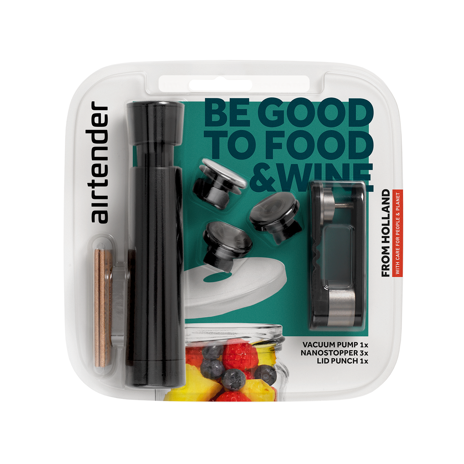 Food & Wine Vacuum Blister Pack
