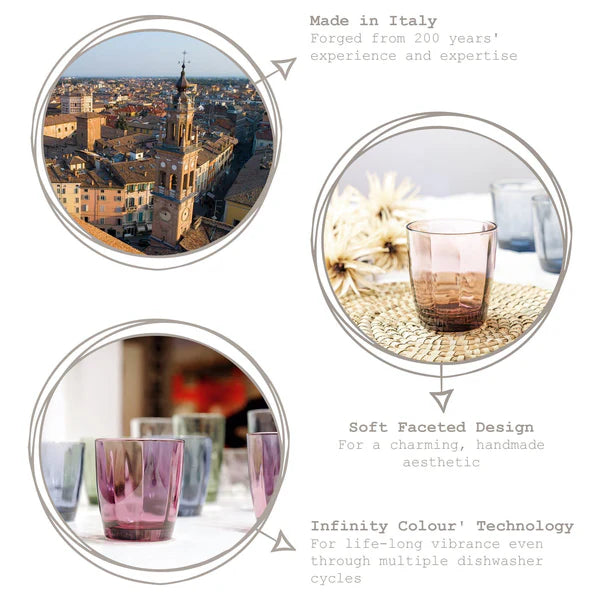 Pulsar Acqua Glass - Purple (Set of 6)