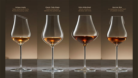 Handmade Whisky Glass - Gran Explore Set Pack (Set of 4)