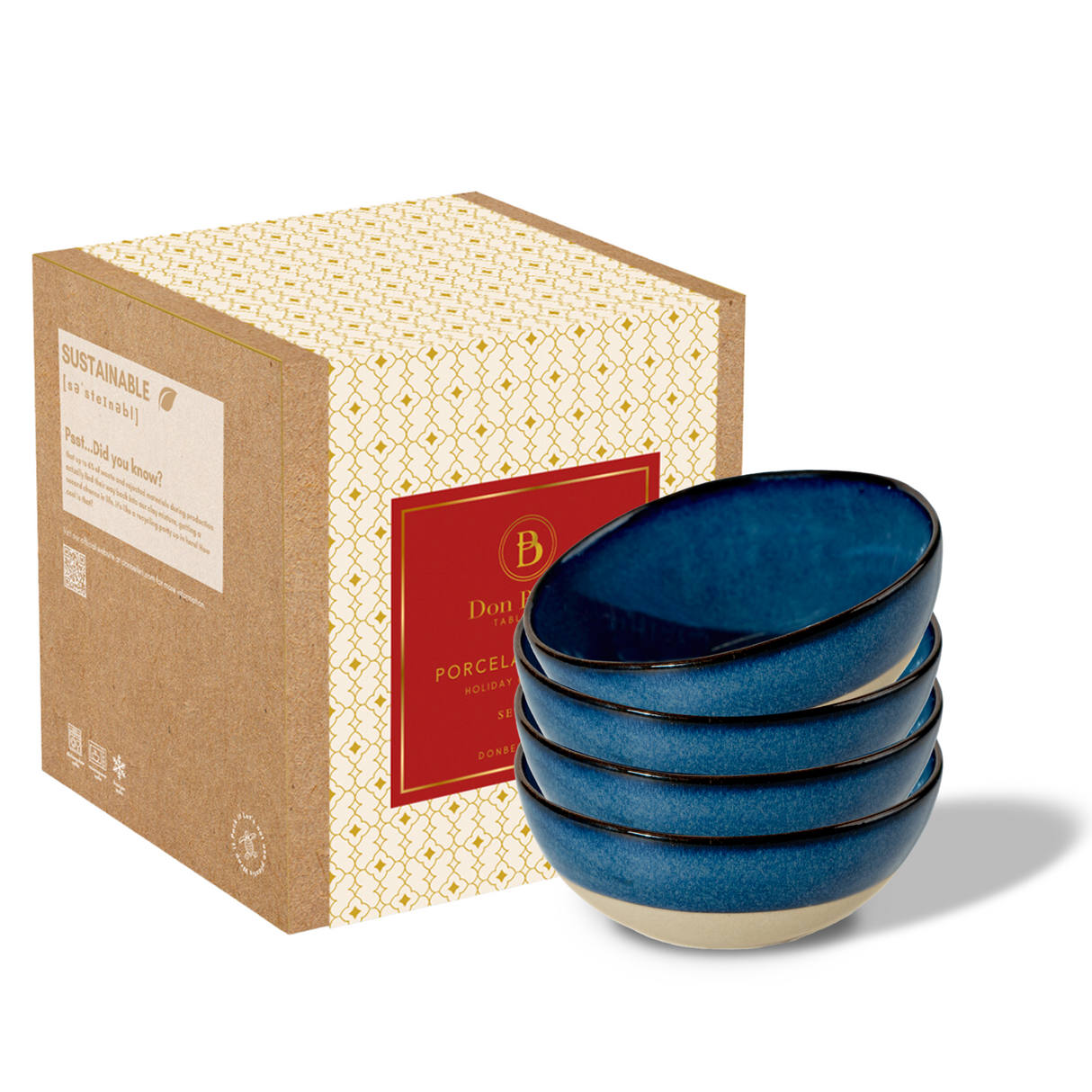 CRAFTSTONE SMALL BOWL SET - ULTRAMARINE