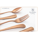 Eleanor Dinner Fork Demode Brass x 4pcs