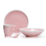 COZE PINK 4-PIECE DINNER SET