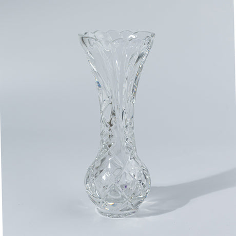 BOHEMIA CRYSTAL VASE 18CM