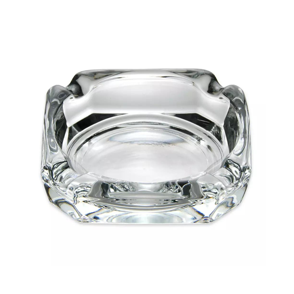 Square Glass Ashtray (Set of 2)