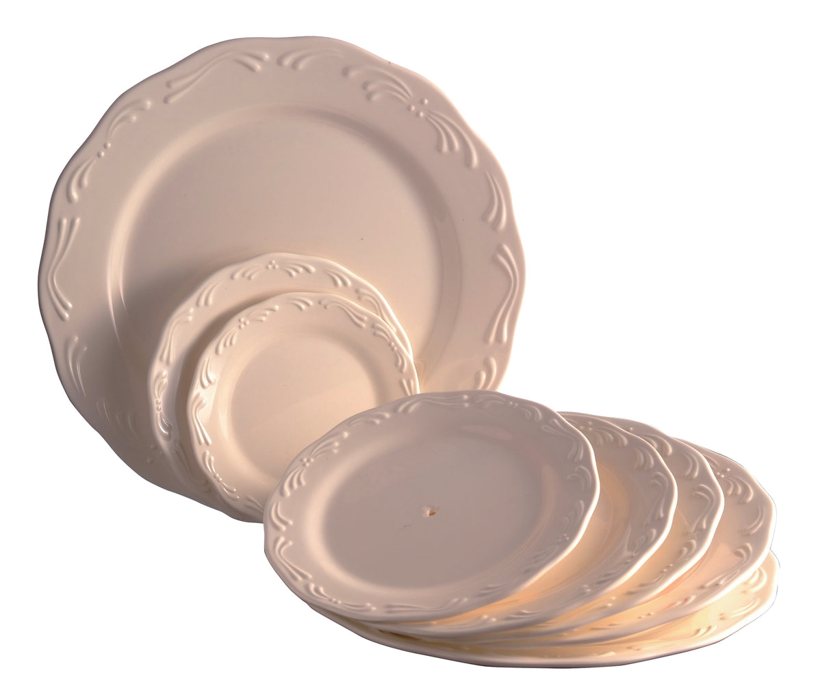 Embo Deep Plate 11" - Ivory