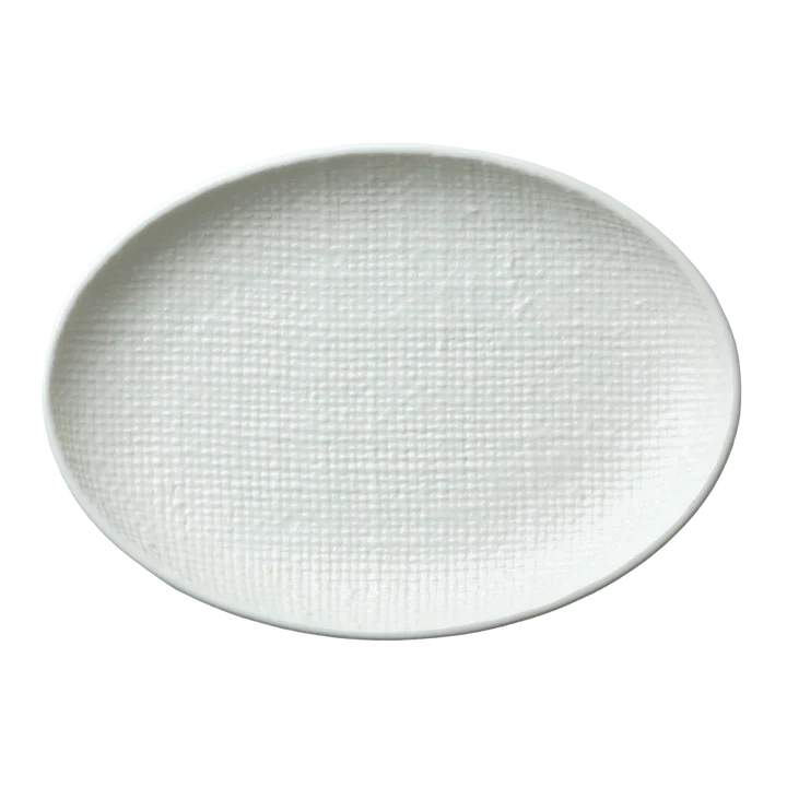 Knit Oval Plate