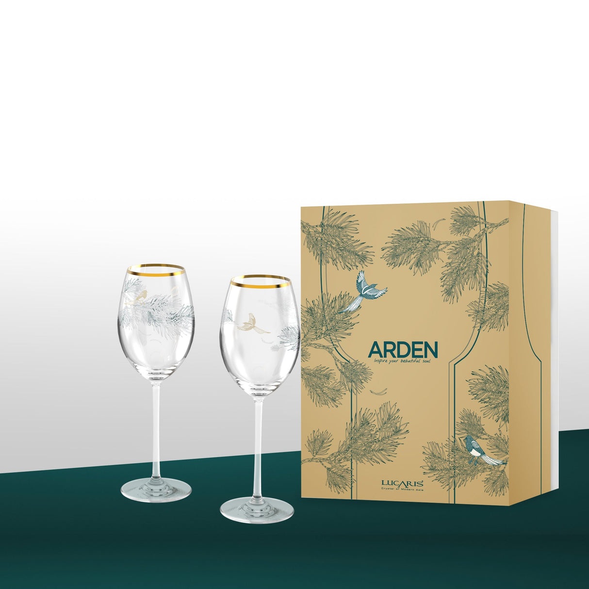 Arden White Wine Gift Set (Set of 2)