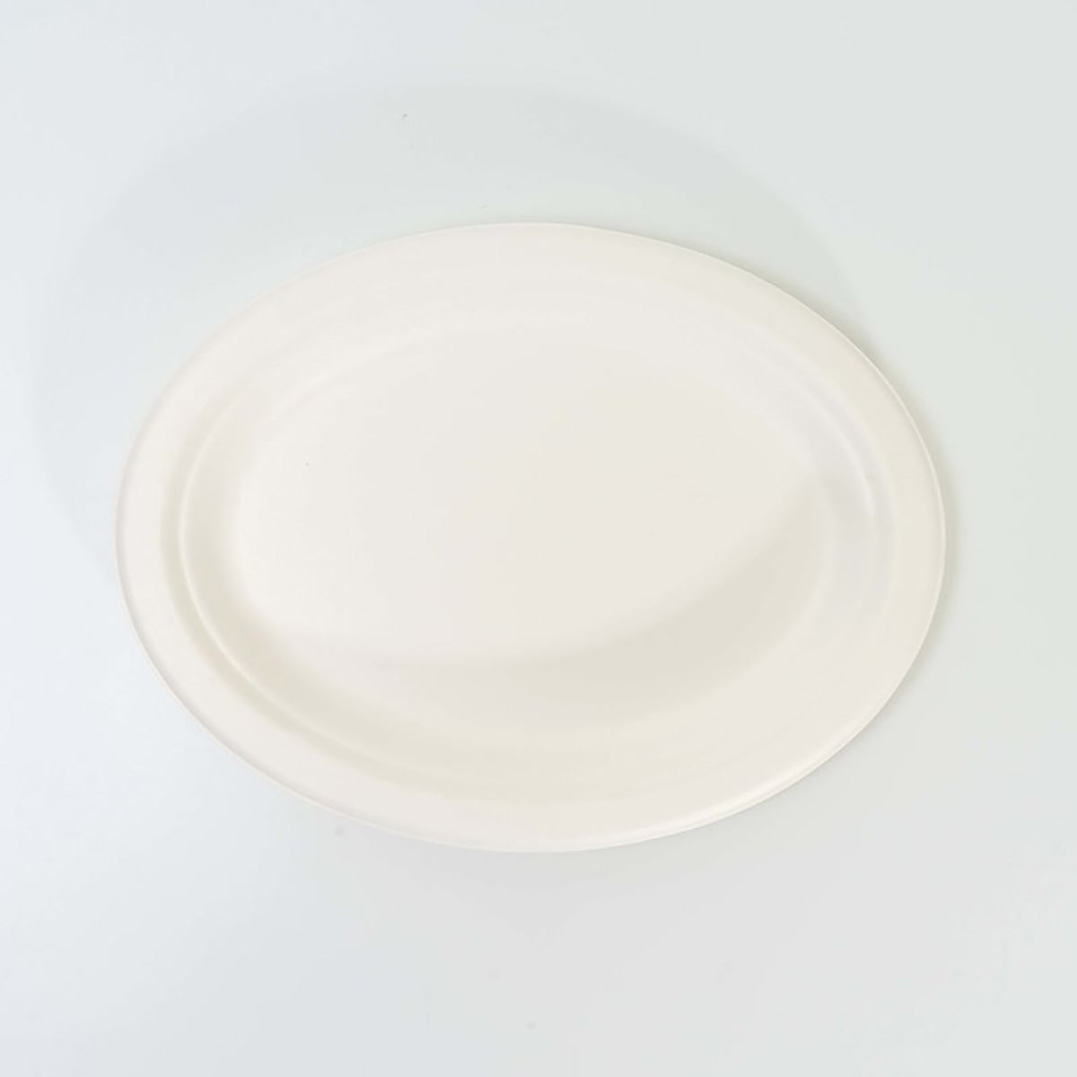 100% Biodegradable Oval Plate 10" [30-Pack]