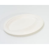 100% Biodegradable Oval Plate 10" [30-Pack]