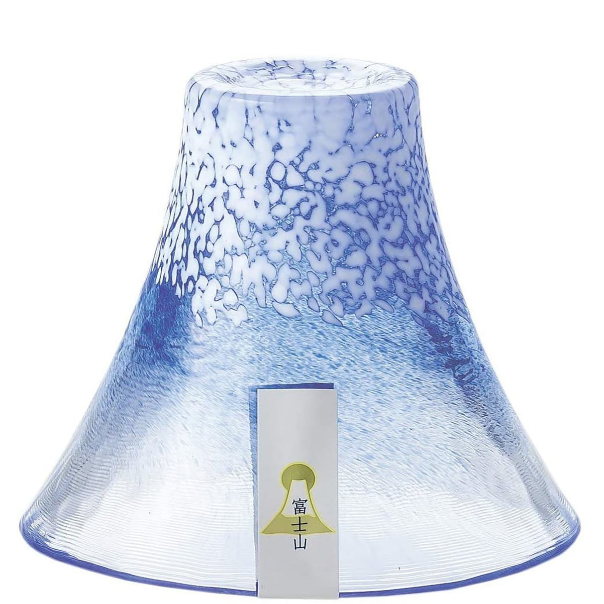 Mount Fuji Blessing Sake Cup 35ml - Blue