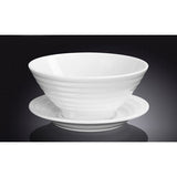 15 CM BOWL & SAUCER - WHITE - WILMAX (3 sets)