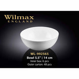 14 CM BOWL - WHITE - WILMAX (6pcs)