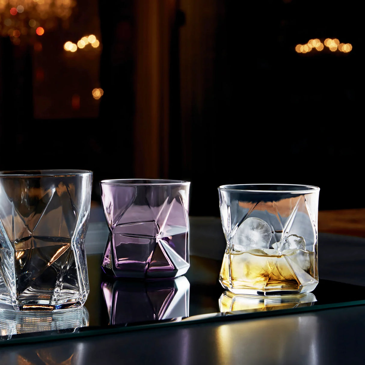Cassiopea Glass Onyx 330ml - Grey (Set of 6)