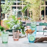 Rock Bar Rocks Tumbler 270ml - Green (Set of 6)