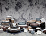 De Terra Plate Set - 4-Piece Set (Grey)