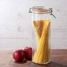 Faceted Clip Top Jar 2.2L