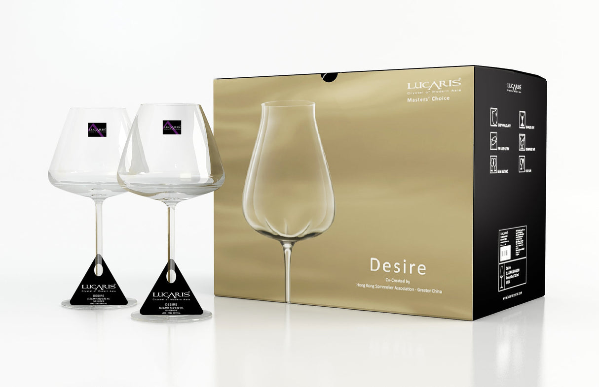 Desire Elegant Red Wine Glass 590ml (Set of 6)