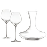 Elements Earth Handmade Glasses (2pc) + Bangkok Bliss Decanter 0.75L