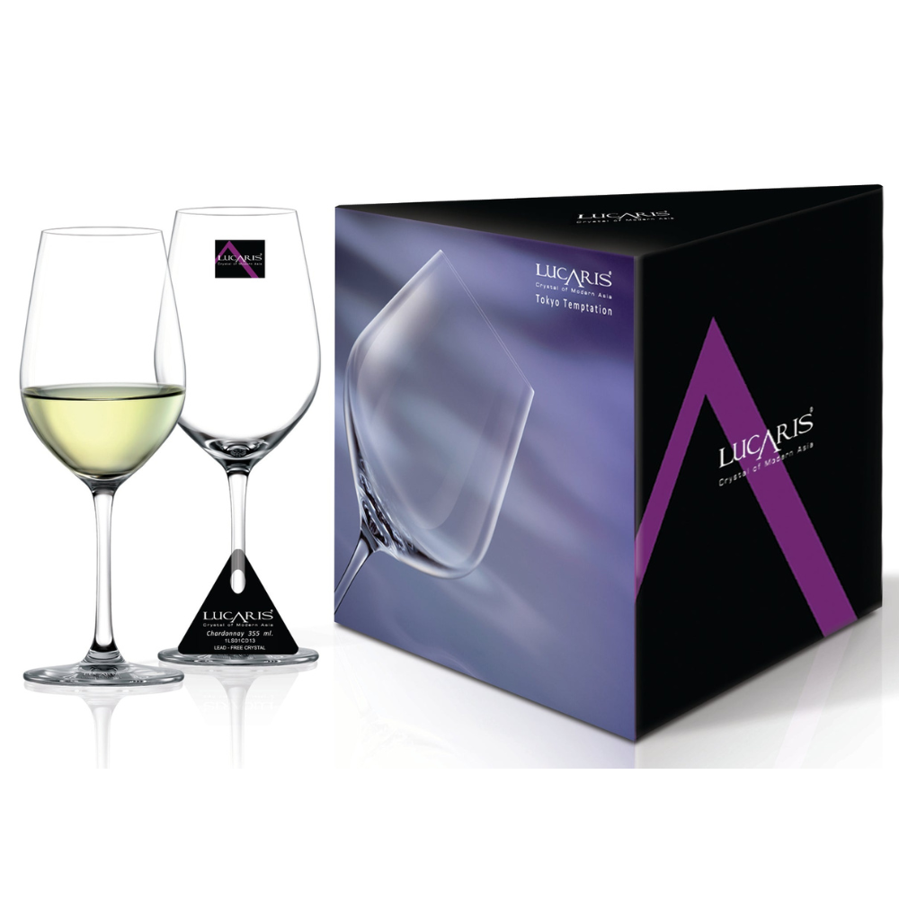 Tokyo Temptation Chardonnay Glass 365ml (Set of 2)