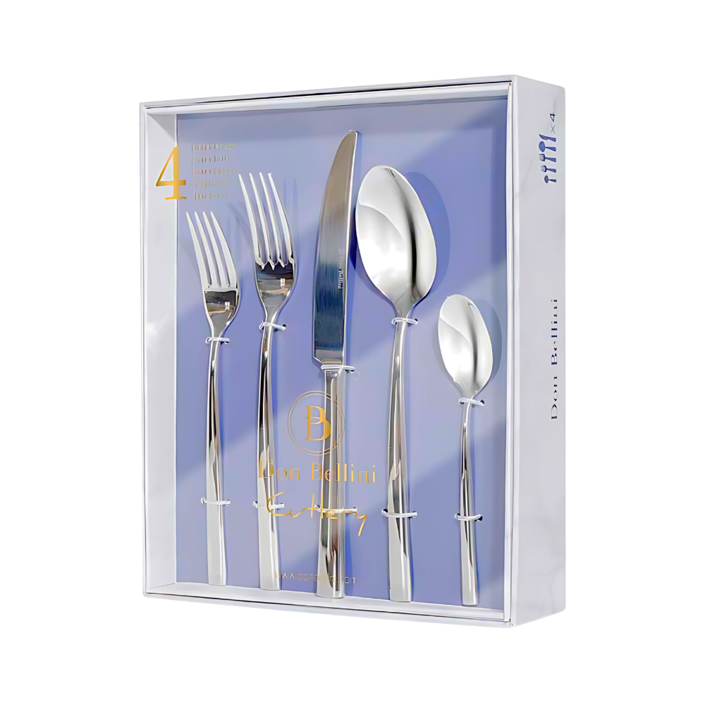 20-PC BOXSET - DB9920001 MIRROR FINISH - SILVER - DON BELLINI