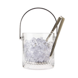 Glass Ice Pail - Patterned