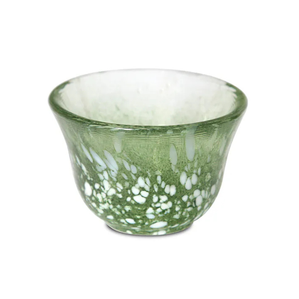 Handmade Sake Cup 55ml - Green