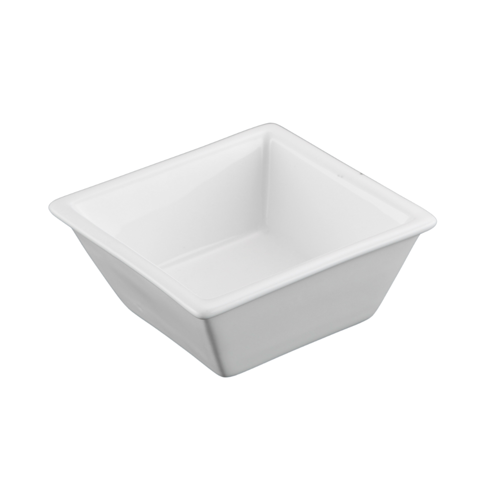 15 X 4.5 CM SQUARE DISH - WHITE - WILMAX (6pcs)