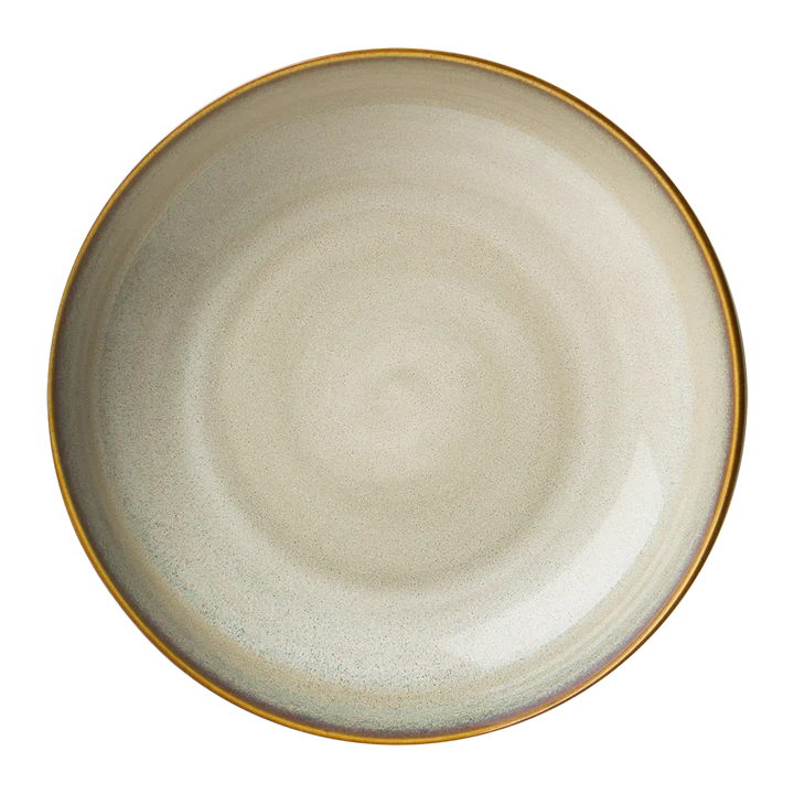 Rustic Deep Round Coupe Plate